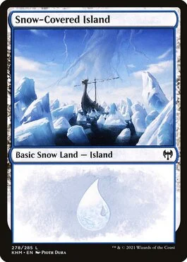 Snow-Covered Island