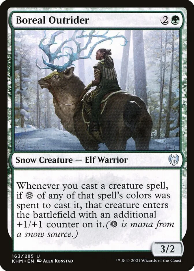 Boreal Outrider [KHM]