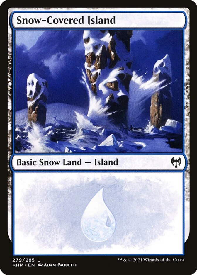 Snow-Covered Island <279> [KHM]