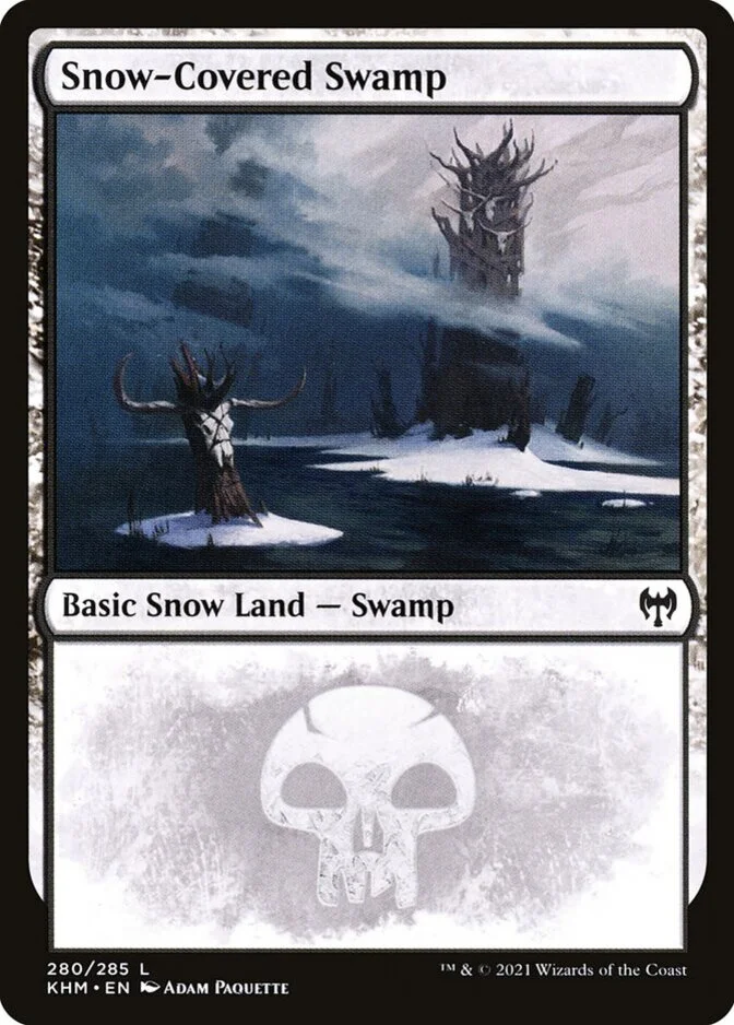 Snow-Covered Swamp <280> [KHM]