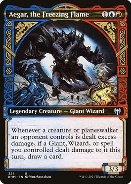 mtg excess damage cards Unleash the Inferno (SNC) #229