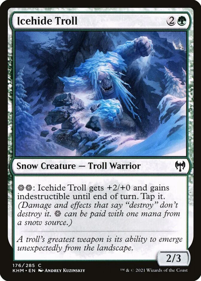 Icehide Troll [KHM]