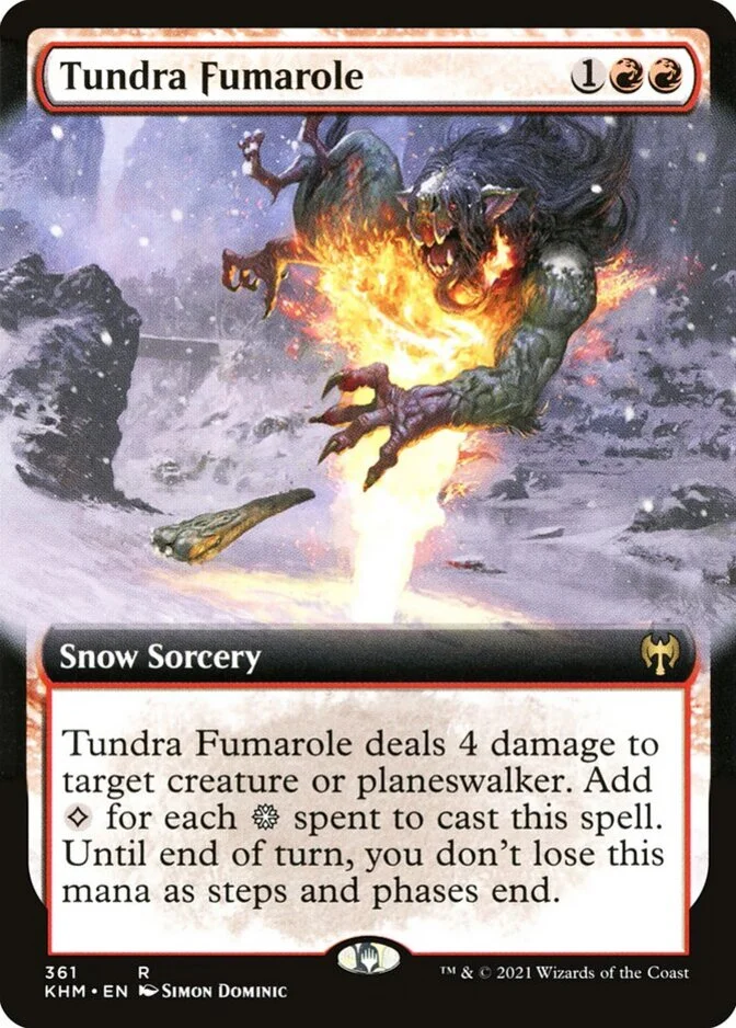 Tundra Fumarole <extended> [KHM]