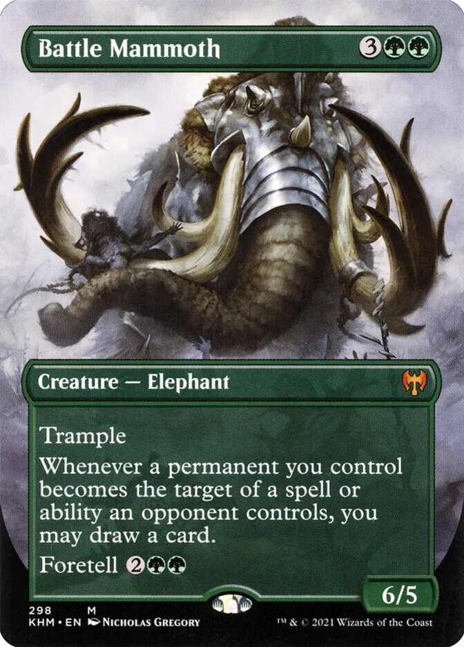 Battle Mammoth <borderless> [KHM]
