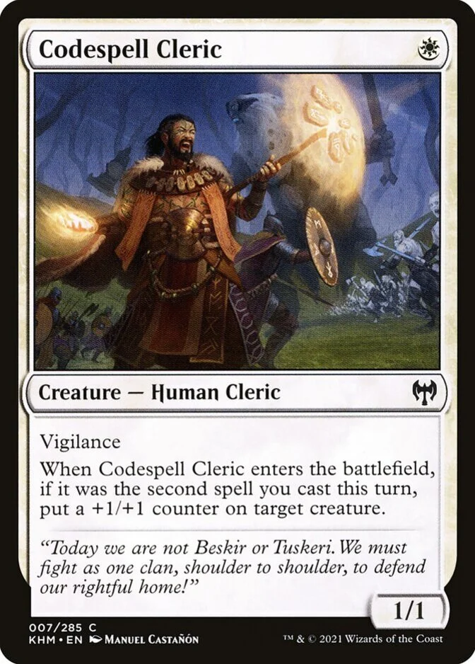 Codespell Cleric [KHM] (F)