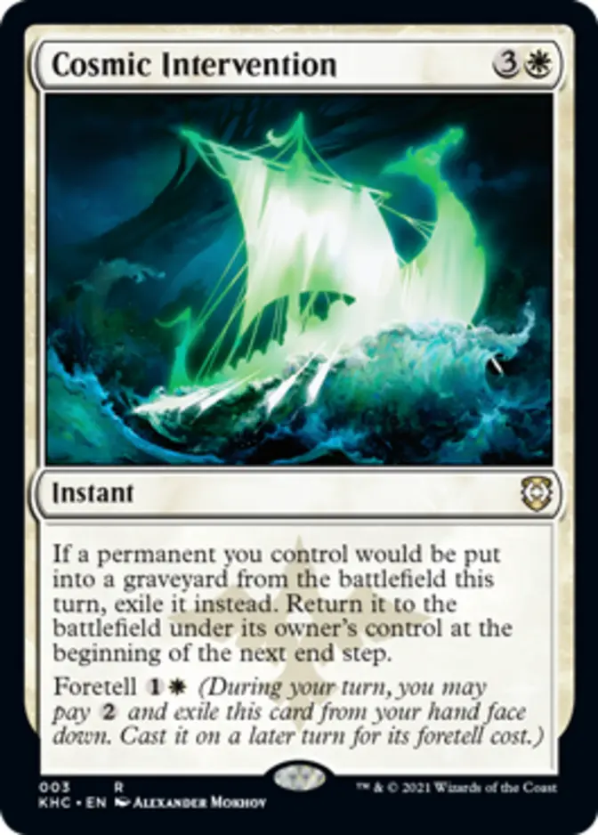 Cosmic Intervention [KHC]