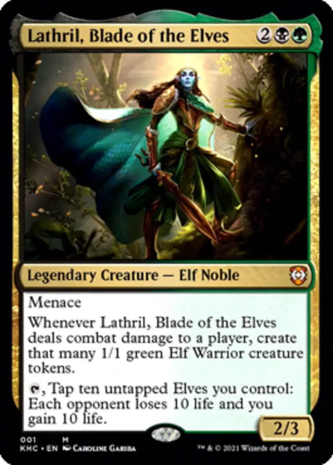 Lathril, Blade of the Elves [KHC] (F)