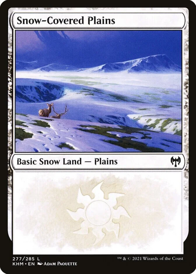 Snow-Covered Plains <277> [KHM] (F)