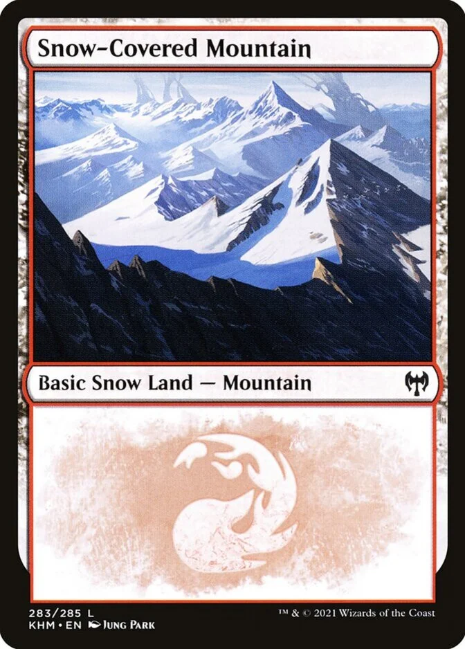 Snow-Covered Mountain <283> [KHM] (F)