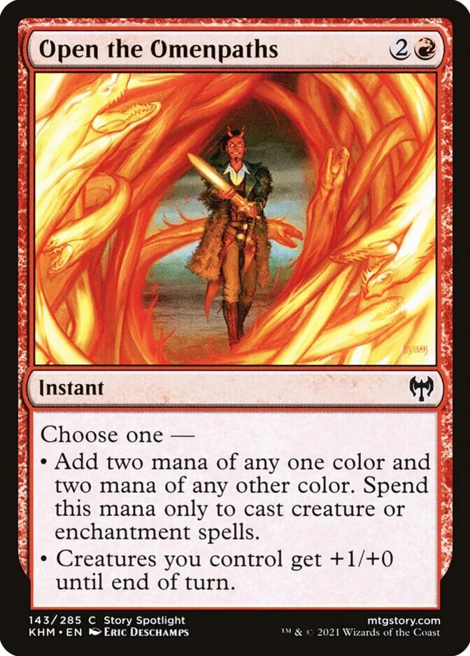 Open the Omenpaths [KHM] (F)