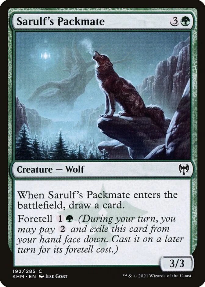 Sarulf's Packmate [KHM] (F)