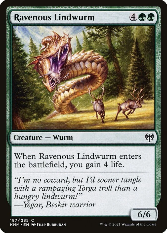 Ravenous Lindwurm [KHM] (F)