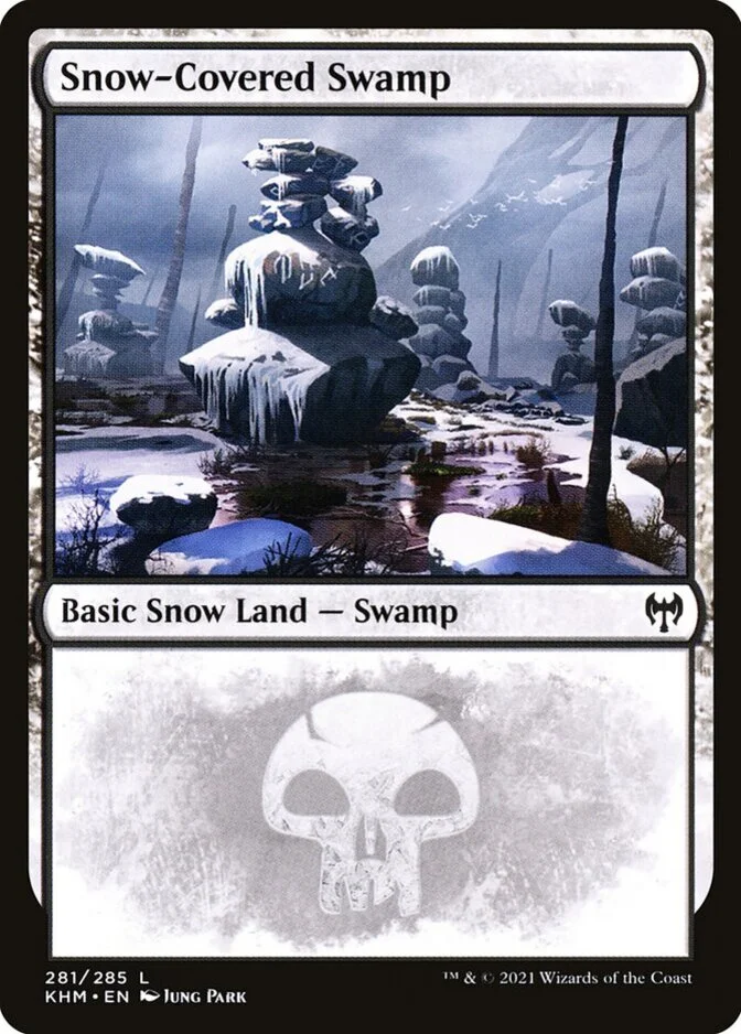 Snow-Covered Swamp <281> [KHM] (F)