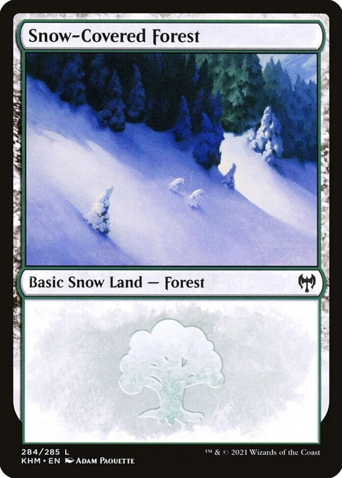 Snow-Covered Forest <284> [KHM] (F)