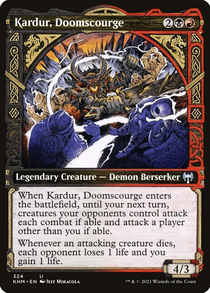 Kardur, Doomscourge <showcase> [KHM] (F)