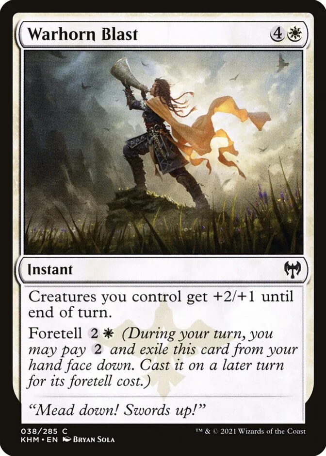 Warhorn Blast [KHM] (F)