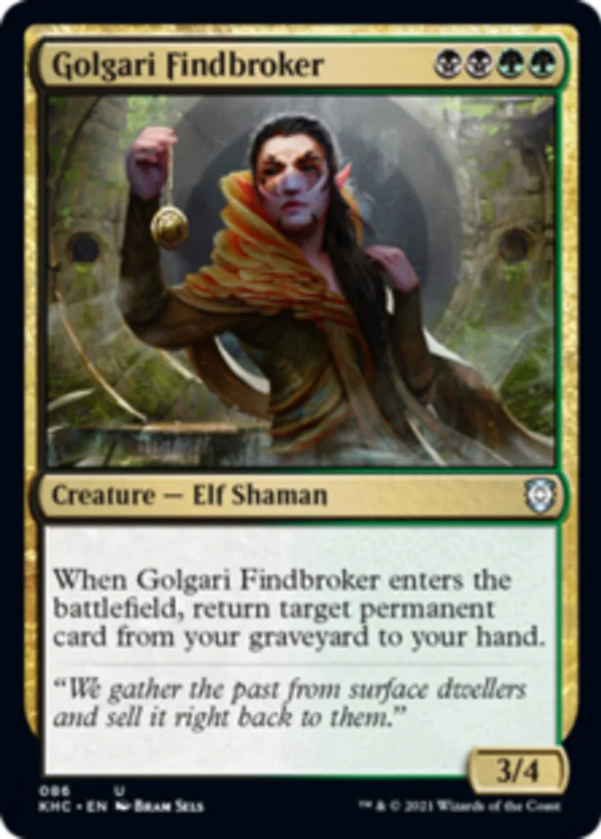 Golgari Findbroker [KHC]