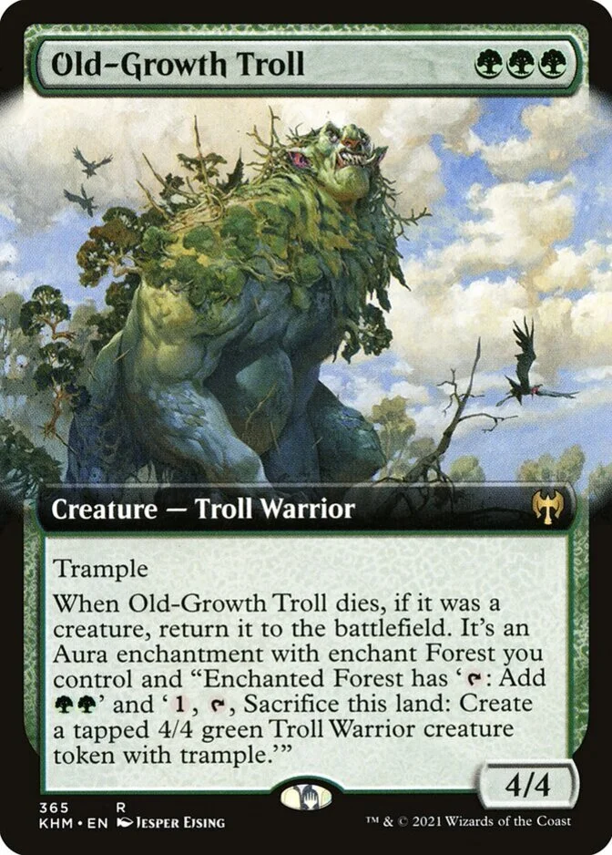 Old-Growth Troll <extended> [KHM] (F)