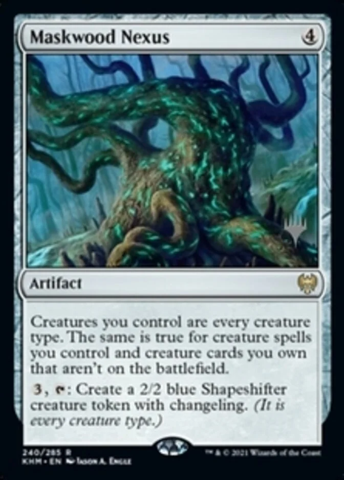 Maskwood Nexus <planeswalker stamp> [KHM]