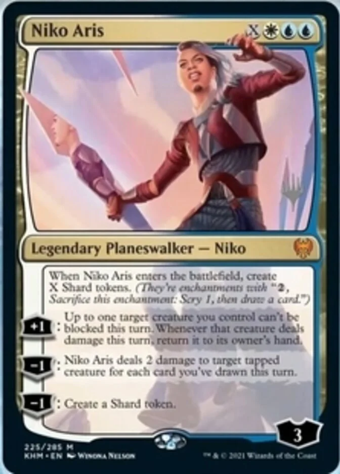 Niko Aris <planeswalker stamp> [KHM] (F)