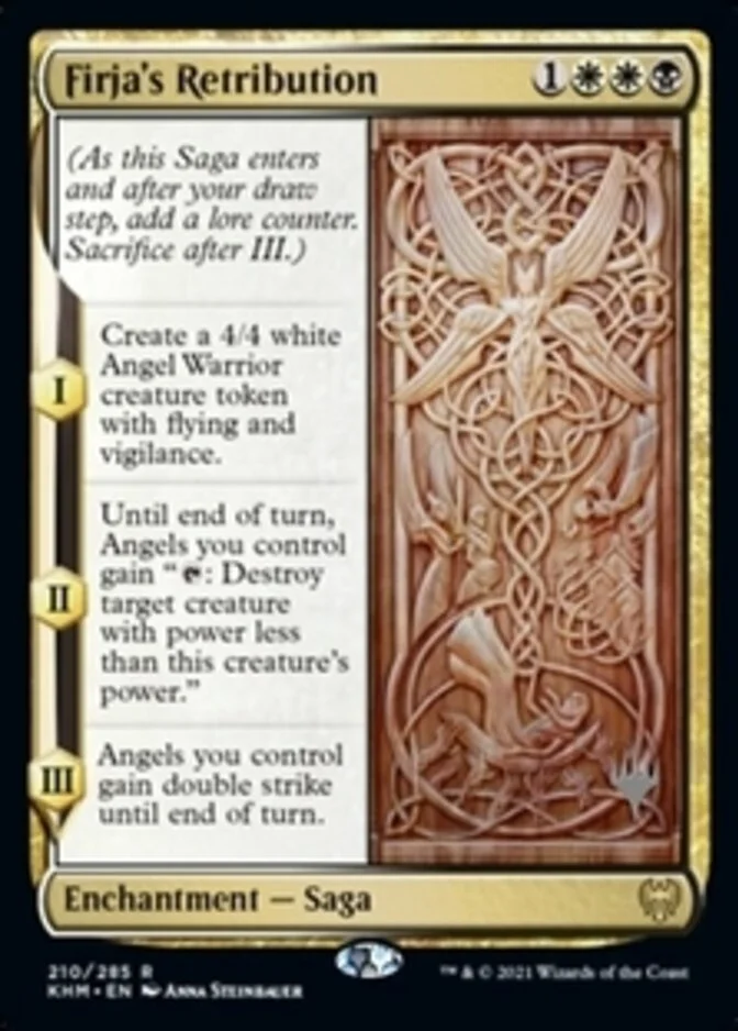 Firja's Retribution <planeswalker stamp> [KHM]