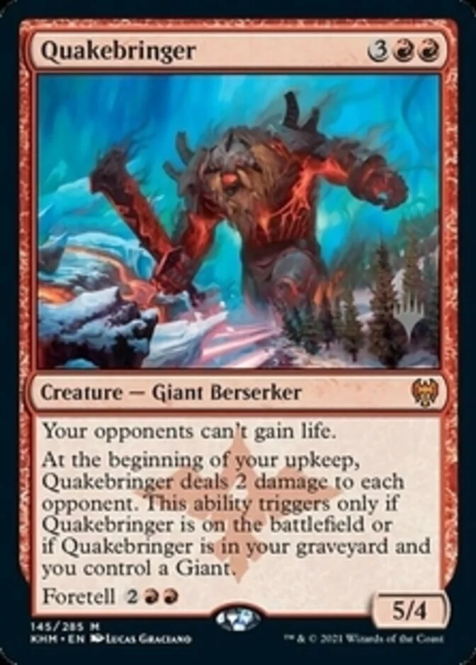 Quakebringer <planeswalker stamp> [KHM] (F)