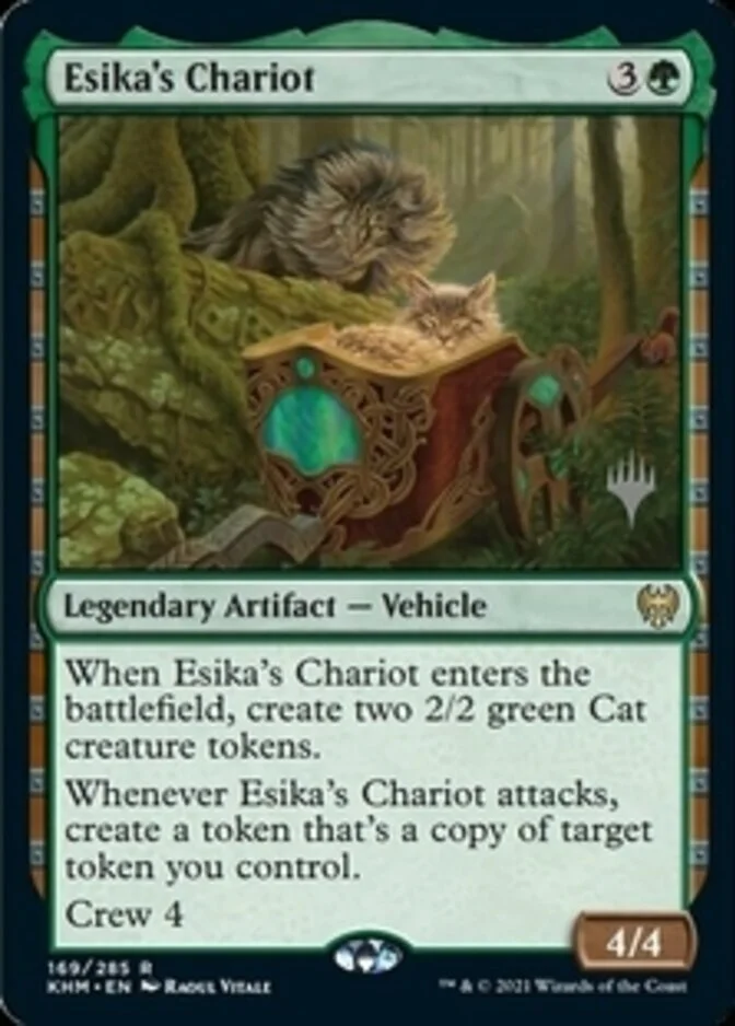 Esika's Chariot <planeswalker stamp> [KHM]