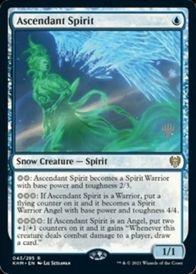 Ascendant Spirit <planeswalker stamp> [KHM]