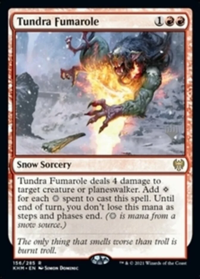 Tundra Fumarole <planeswalker stamp> [KHM] (F)