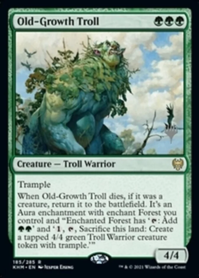 Old-Growth Troll <planeswalker stamp> [KHM] (F)