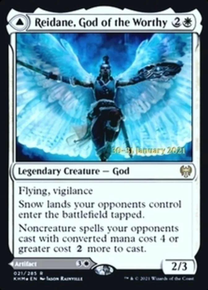 Reidane, God of the Worthy <prerelease> [KHM] (F)
