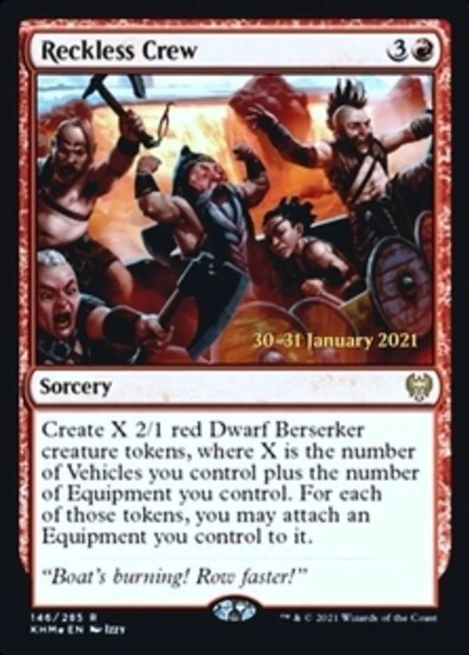 Reckless Crew <prerelease> [KHM] (F)