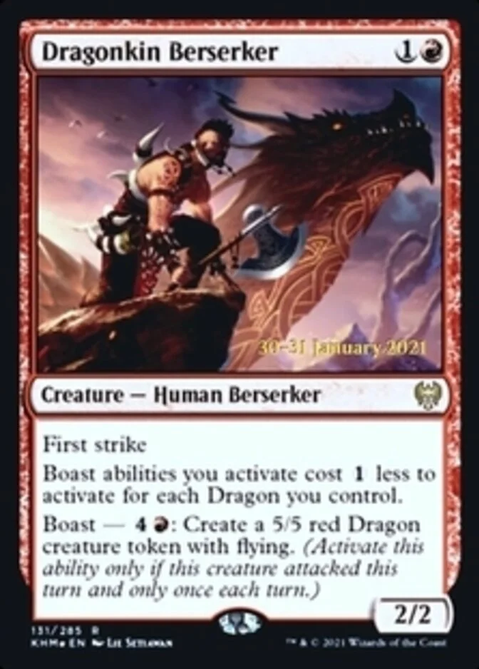 Dragonkin Berserker <prerelease> [KHM] (F)