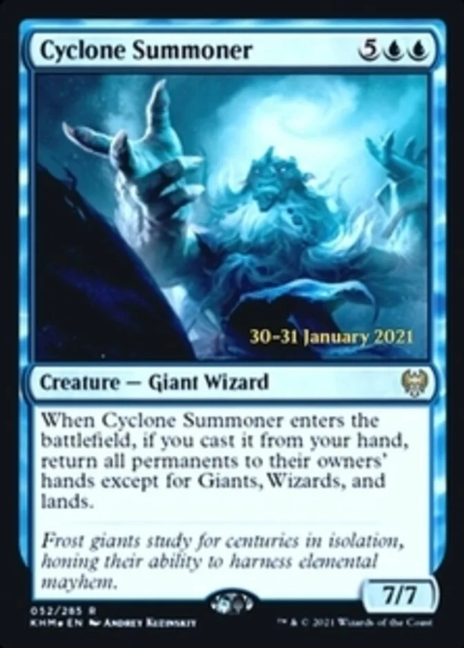 Cyclone Summoner <prerelease> [KHM] (F)