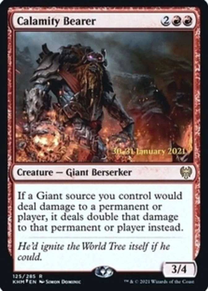 Calamity Bearer <prerelease> [KHM] (F)