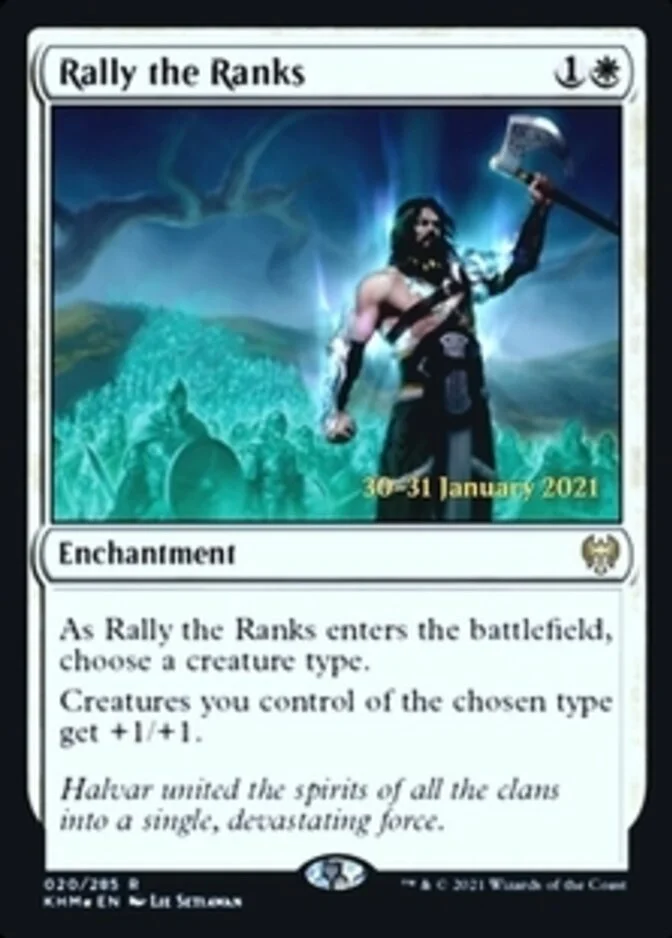 Rally the Ranks <prerelease> [KHM] (F)