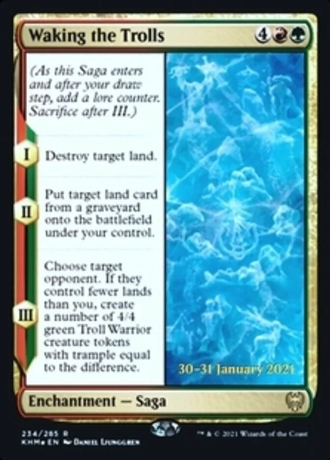 Waking the Trolls <prerelease> [KHM] (F)