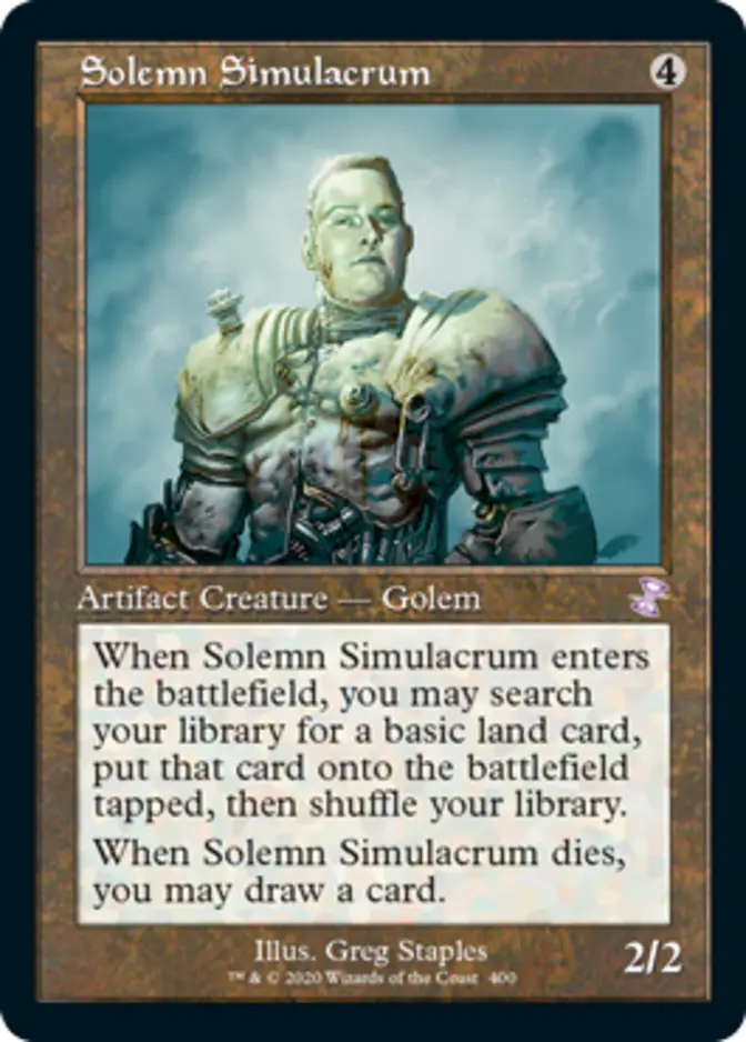 Solemn Simulacrum <timeshifted> [TSR]