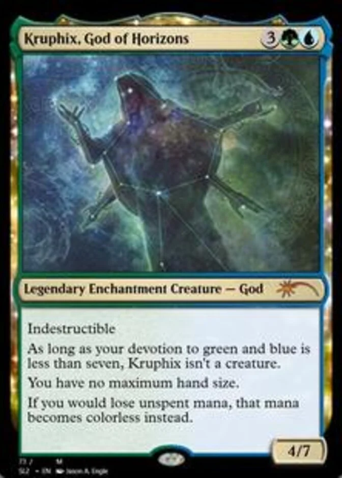mtg kruphix commander deck Kruphix, God of Horizons EDH Benchwarmers  Kruphix, God