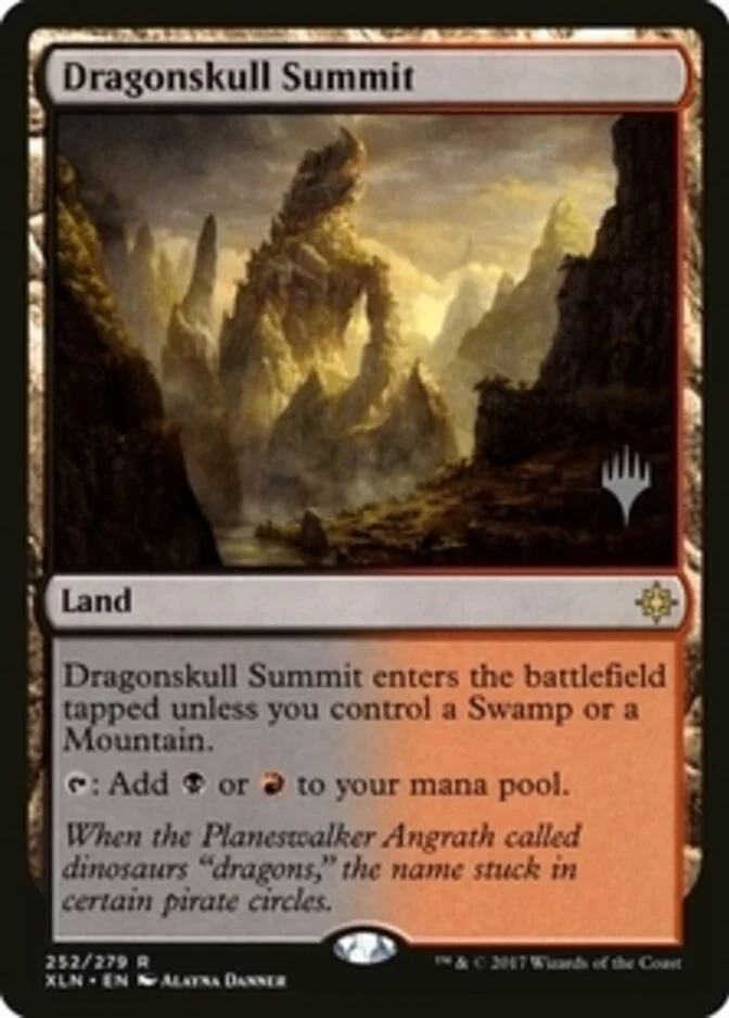 Dragonskull Summit <planeswalker stamp> [XLN]