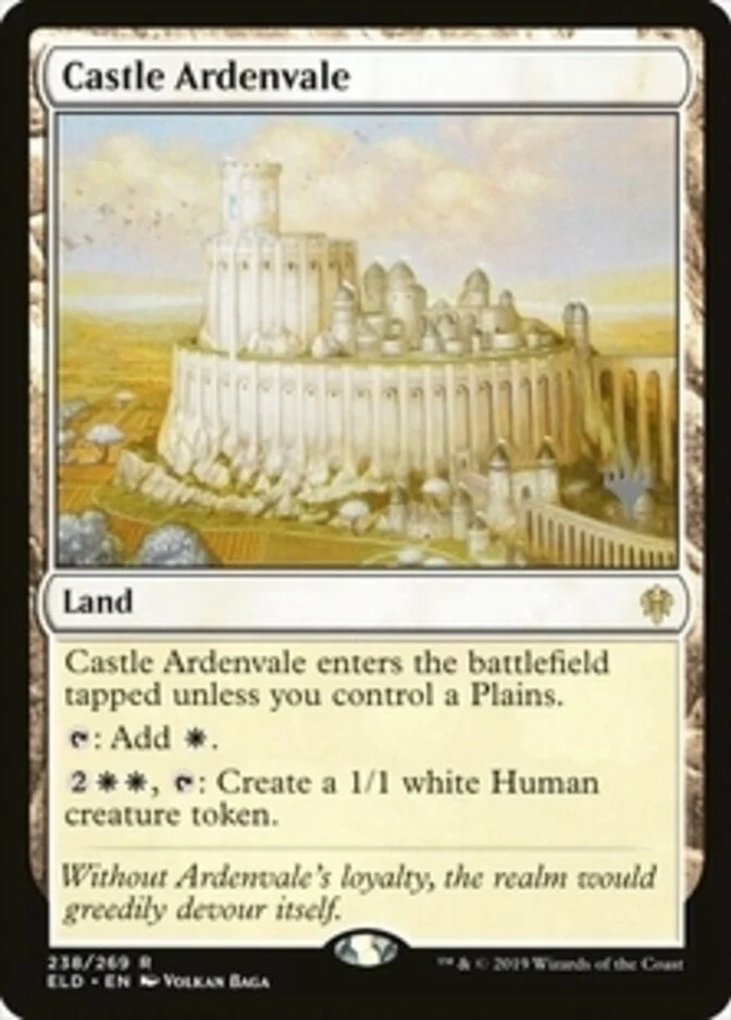 Castle Ardenvale <planeswalker stamp> [ELD]