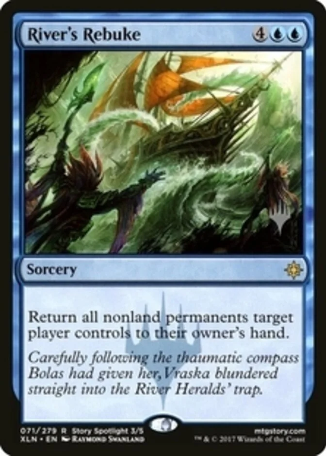 River's Rebuke <planeswalker stamp> [XLN] (F)