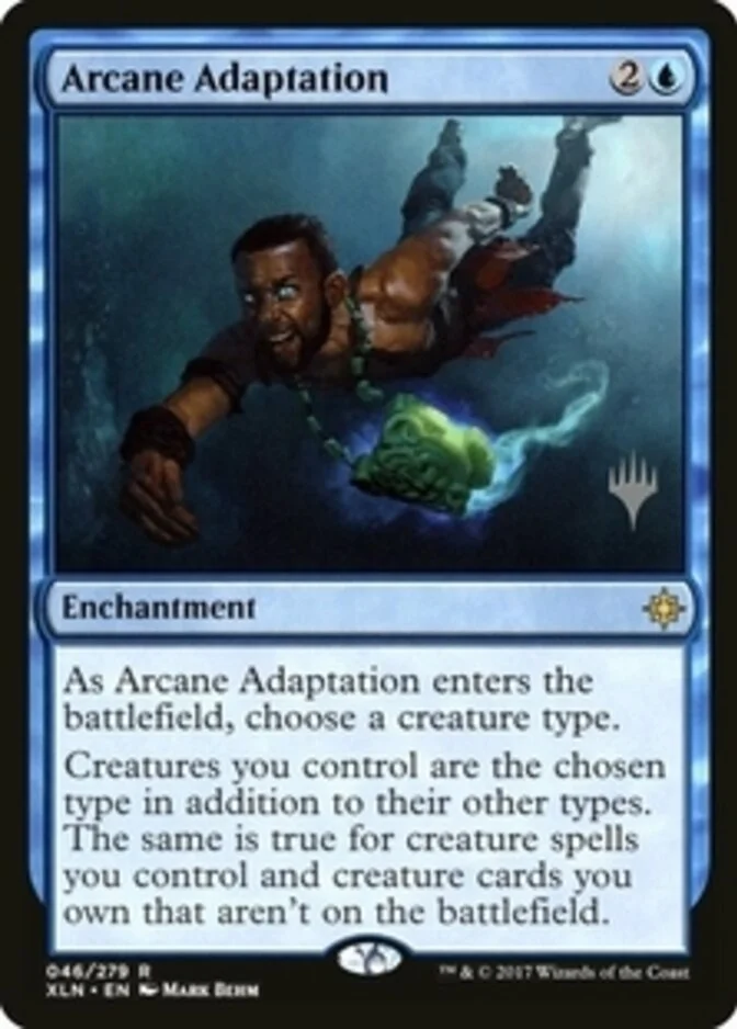 Arcane Adaptation <planeswalker stamp> [XLN]