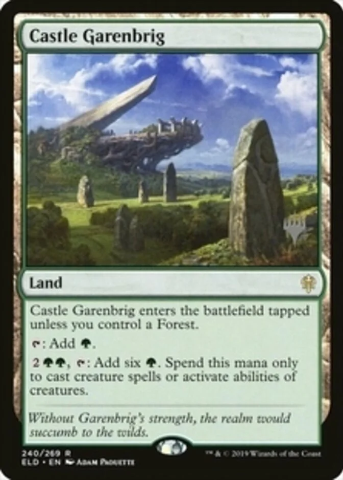 Castle Garenbrig <planeswalker stamp> [ELD] (F)