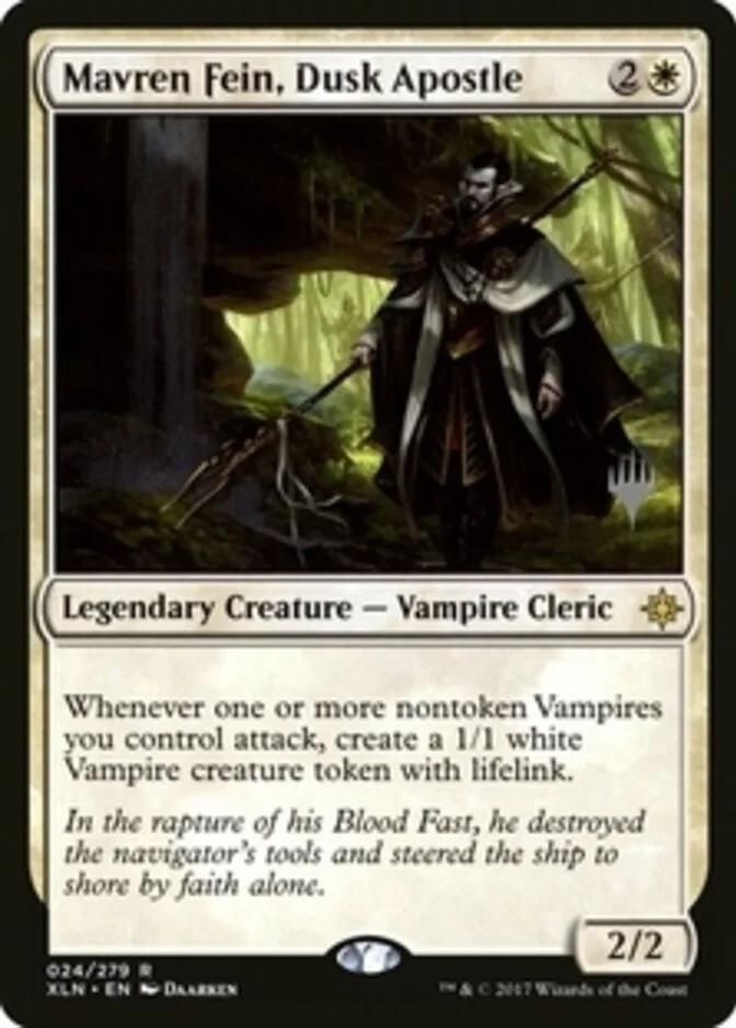 Mavren Fein, Dusk Apostle <planeswalker stamp> [XLN] (F)