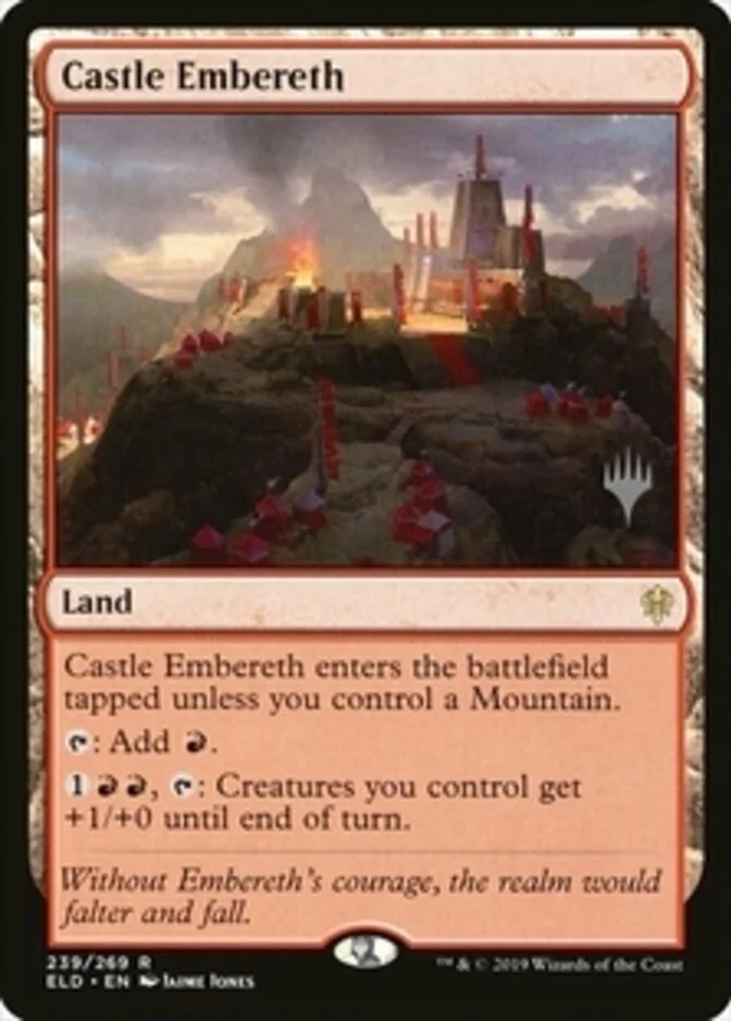 Castle Embereth <planeswalker stamp> [ELD]
