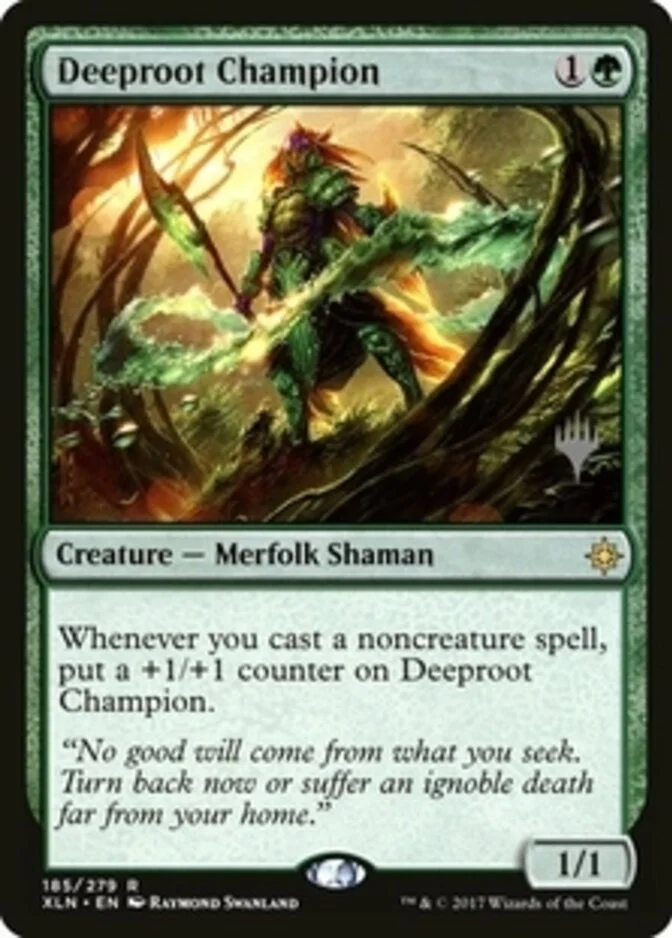 Deeproot Champion <planeswalker stamp> [XLN] (F)
