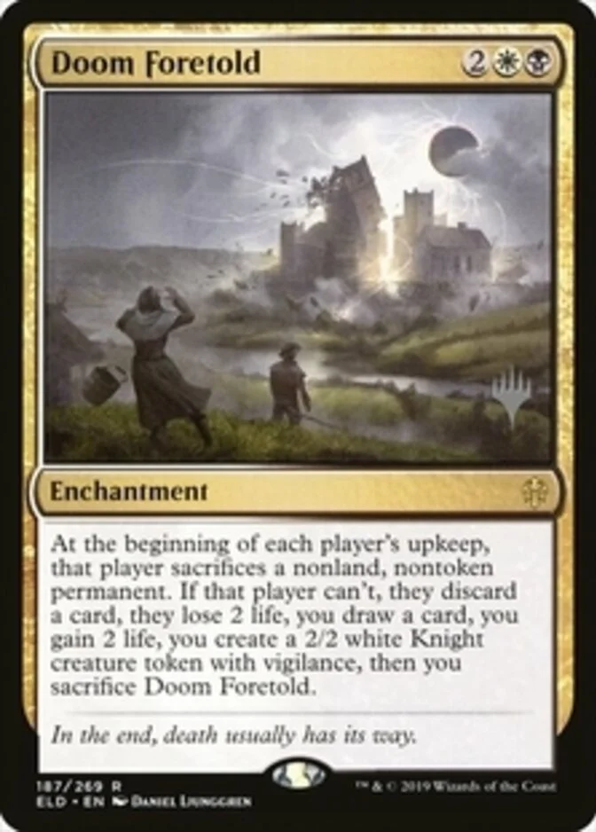 Doom Foretold <planeswalker stamp> [ELD] (F)