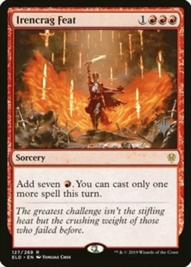 Irencrag Feat <planeswalker stamp> [ELD] (F)