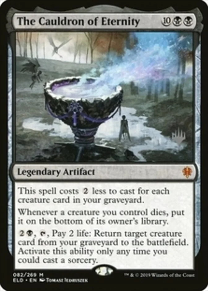 The Cauldron of Eternity <planeswalker stamp> [ELD] (F)